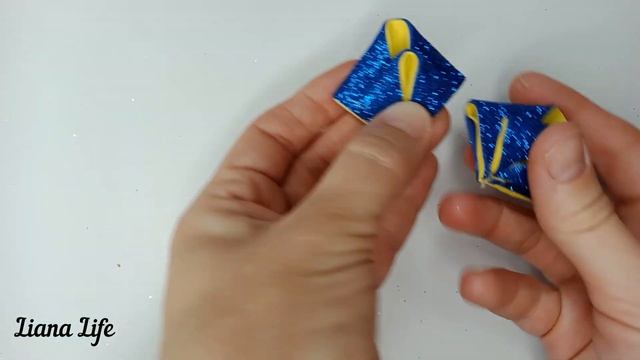 ❄️?@МК НОВОГОДНИЕ Зимние бантики из фоамирана СВОИМИ РУКАМИ?