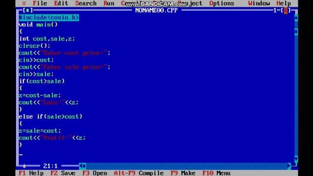 Find Profit or Loss and How much in Python,C and C++ Programming Language ll @programmingwithmosh