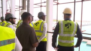 President observes progress of Velana International Airport development