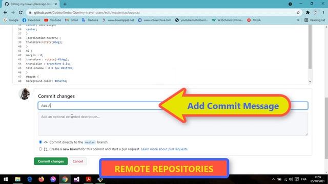 #48 : Course Git && Github | Remote Repositories | Modify/Add Files In Github To The Repo | Part 7 смотреть онлайн
