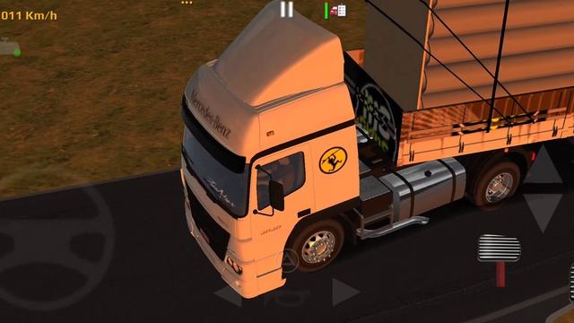 World Truck Driving Simulator Drunk Driver of Mercedes-Benz Atego Trailer GamePlay. смотреть онлайн