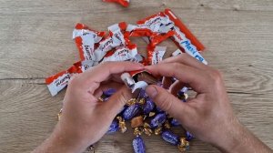 Some Lot's Choclate ASMR 13 Unpacking Melk Choclate Milka Kinder Bueno Kinder Maxi That You Love❤️