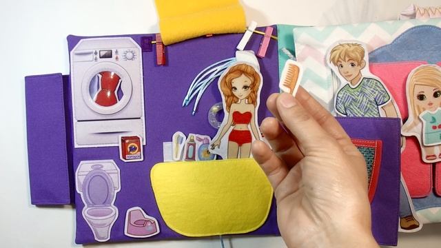 Кукольный дом с семьёй кукол для Карины 6 лет (г. Москва) смотреть онлайн