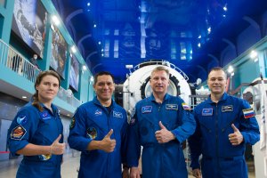 В ЦПК начались экзамены у международных экипажей МКС-68