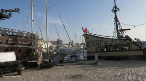 Прогулка в Порт Эль-Кантауи, Сусс, Тунис.Port El Kantaoui Sousse Tunisia.