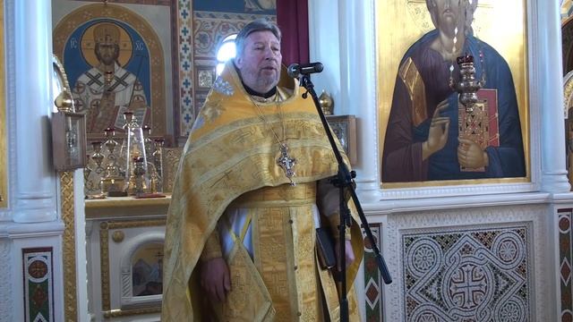 Проповедь отца настоятеля об исцелении Спасителем слепого (Лк. 18:35-43) (07.02.21) смотреть онлайн