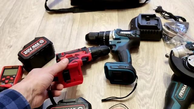 ?Краткий обзор  Wosai под акб Makita.?Особенности инструмента в разном цвете. Ремонт.? 16/01/2023 г