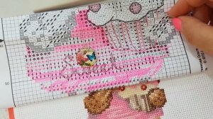 Уроки вышивки крестом для начинающих.5-Контурные линии(Back stitch)
