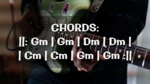 Easy Groove Backing Track In G Minor [+CHORDS]