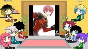 blue lock react to isagi and kurona + tiktok