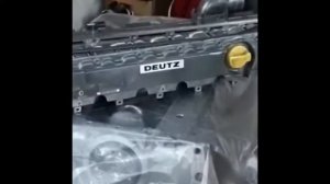 Разборка, чистка и сборка двигателя Deutz от перегружателя TEREX FUCHS