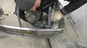 ❌ Лобовой удар, частичная замена лонжеронов, кузовной ремонт Toyota