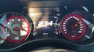 2018 Charger Hellcat acceleration from 0-300 km ( 0-186 mph )