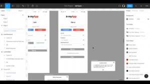 Login UI Design in Figma Part 2 Prototyping