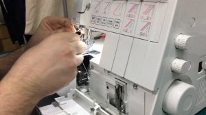 Minerva CS1000pro maszyna do szycia cover (renderka) - nawlekanie, KrakMasz