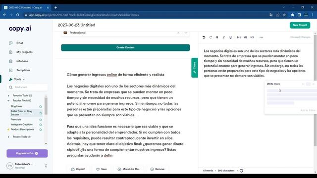 Cómo USAR COPY AI En Español смотреть онлайн