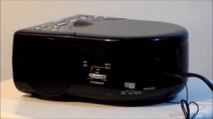 Sonnet CD-30 Stereo CD Player Alarm Clock Radio