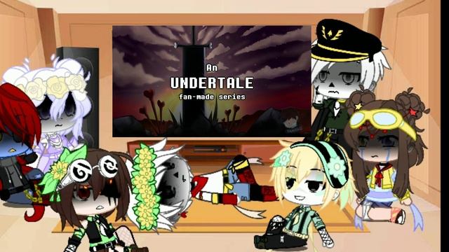 [реакция andertale][номер 4]~с сюжетом~моя АУ~ смотреть онлайн