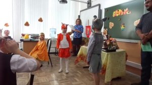 Осенний праздник в школе 31, ст. Старомышастовская
