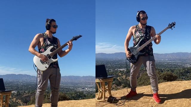 Ed Sheeran - Bad Habits (Guitar and bass cover-improvisation) смотреть онлайн