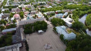 Псковская область с высоты. Псков, Великие Луки, Изборск, Печоры, Урочище Лосковское. Pskov region