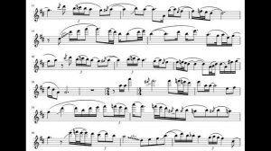 Warren Hill - Hey Jude alto saxophone sheet music transcriotion