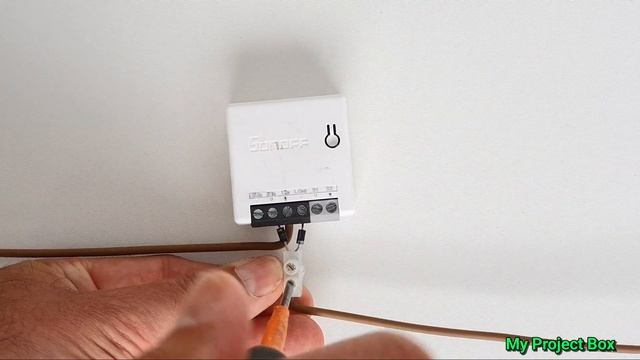 Using Sonoff mini R2 without neutral wire sonoffmini noneutral electronicscreators