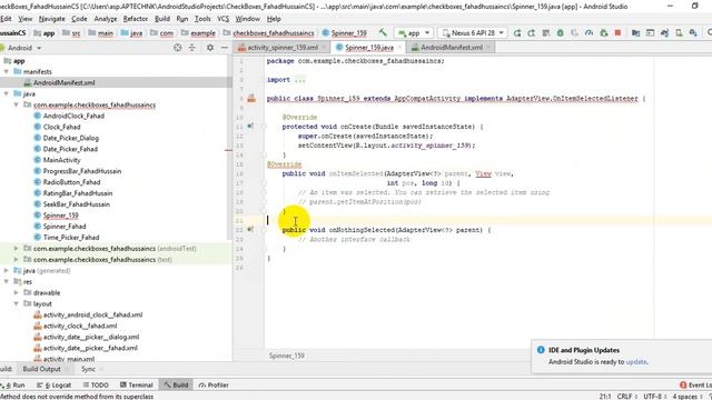 Tutorial 32: Spinner in Android Studio with Text and Images | Working with Spinner View In Android