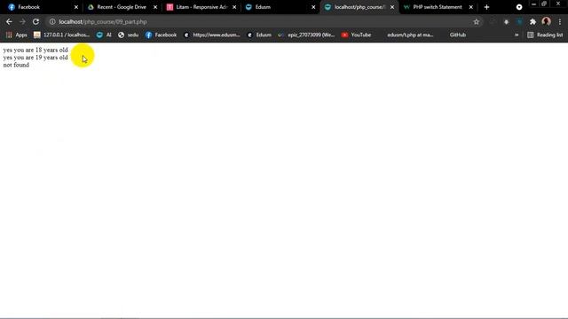 PHP full course || part - 09 || switch statements || developer rezwan