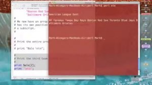 Perl: Working with Subscripts