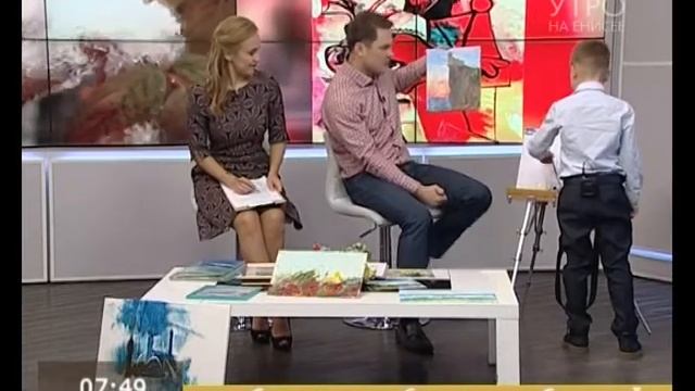 Коллекционеры заинтересовались работами юного сибирского художника Романа Попова