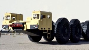 Секретный тягач МАЗ-7904 12х12 проект «Целина»