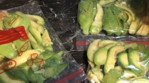 ОЧЕНЬ МНОГО АВОКАДО/РЕШИЛА ЗАМОРОЗИТЬ