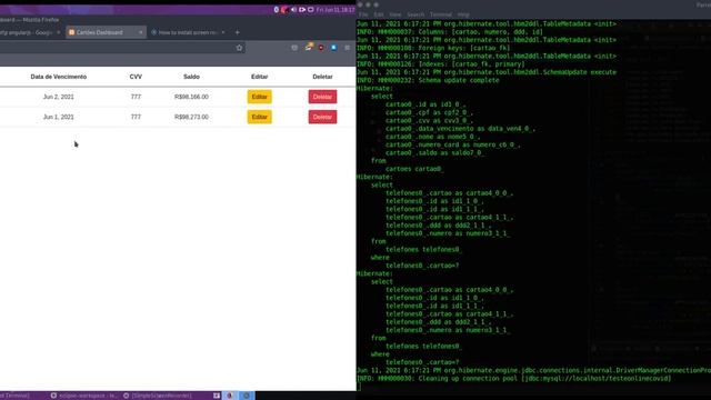 Crud com front angularJS e API JAVAX-RS смотреть онлайн