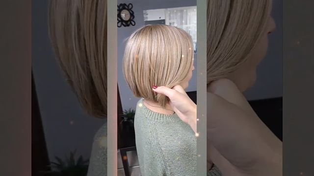 современное мелирование | каре | blonde