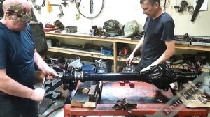 газ 69 на  реставрация дифференциала и тормозной системы