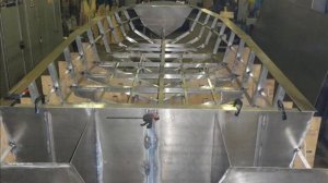 Самодельный алюминиевый катер