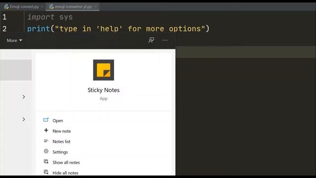 Text to emoji convertor(python) | Speedcode1