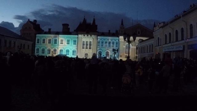 "Видеомэпинг" на День города Рыбинска \ Лазерное Шоу Рыбинск