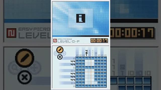 Picross DS - Easy 0-F - Information Sign