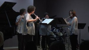 Falconer Flute Quartet by Catherine McMichael performed by Sonoran Silver Flute Quartet