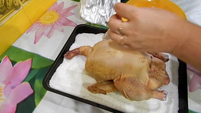 Курица на соли, cooking with love. смотреть онлайн