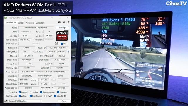 12 Saat Pil Ömrü Sunan Acer Aspire 3 A315-24P İncelemesi - Uygun Fiyatlı AMD Ryzen 5 7520U Laptop смотреть онлайн