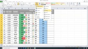 Memberi Warna pada Angka dengan Fungsi Conditional Formatting di excel