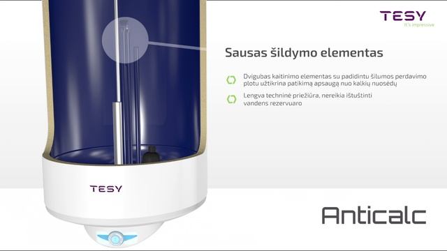 TESY Anticalc - Product video 2021 - Lithuanian (short) смотреть онлайн