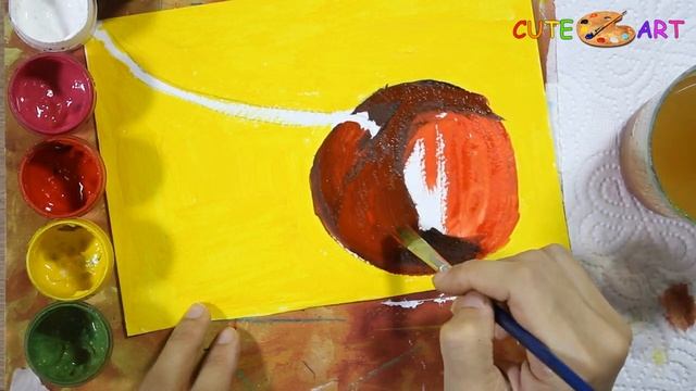 Как нарисовать ВИШНЮ поэтапно | How to paint CHERRy смотреть онлайн