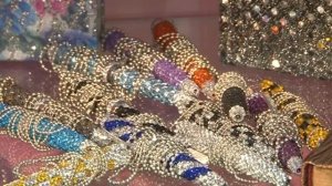 Ручки со стразами