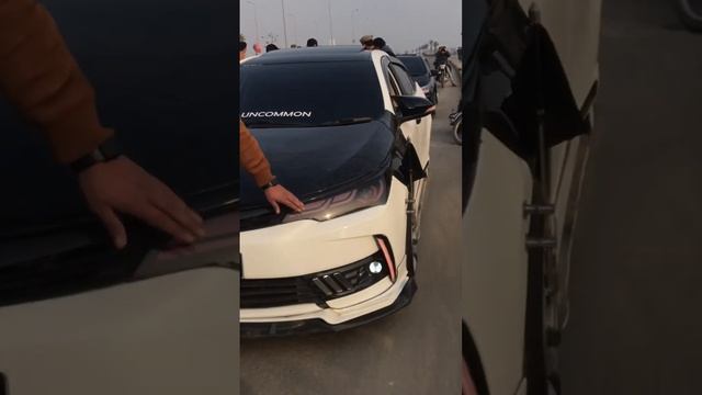 Crolla car white colour (all modified) team uncommon #automobile #corollalovers смотреть онлайн