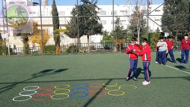 Physical education games | Memory games step in the correct circle | Trapped rood | Hula Hoop Games