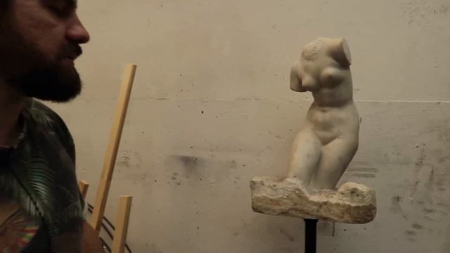Learn Russian level B2 C1 Sculptor is talking about his profession. Listening practice Скульптор РК